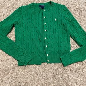 Ralph Lauren Cable Knit Cardigan